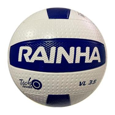 Imagem de Bola Volei Rainha VL 3.5 Branca Azul