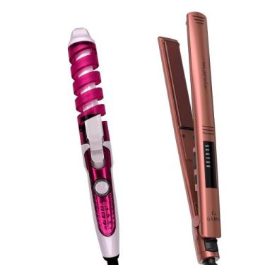 Imagem de Prancha De Cabelo Gama Italy Profissional Cerâmica Ion 450ºf Óleo Maru