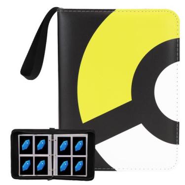 Imagem de Encadernador de cartas com design moderno de 4 bolsos para 400 cartas 