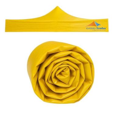 Imagem de Cobertura Para Tenda Sanfonada 3x2 - Goiânia Toldos, Amarelo