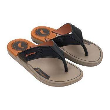 Imagem de Chinelo Infantil Rider Start Menino Conforto, Cinza, 29