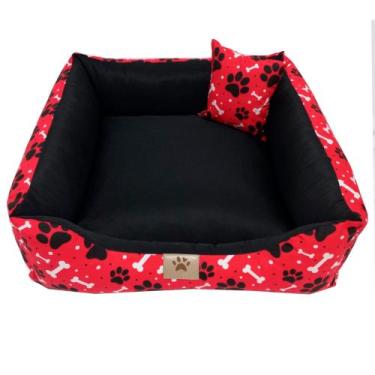 Imagem de Caminha pet para cachorros e gatos 60x60  ossinho - ALIA CASA