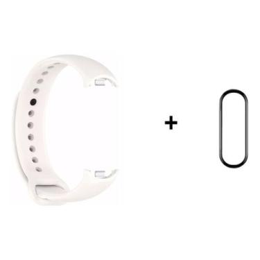 Imagem de Pulseira Para Xiaomi Mi Band 10 De Silicone + Pelicula - Pop Shope, Cr