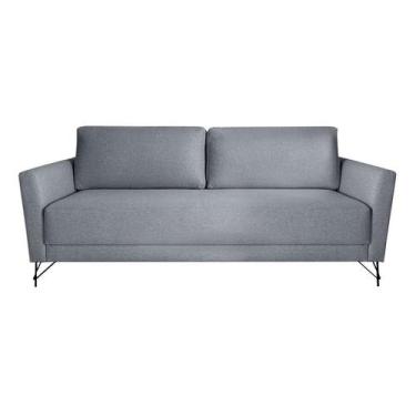 Imagem de Sofá 3 Lugares Nikos Cinza 220 cm - Sofani
