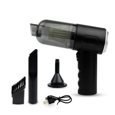 Imagem de Mini Soprador Aspirador Pó Sem Fio Portátil Recarregável Usb