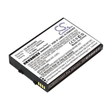 Imagem de 3000mAh Leitor de código de barras Bateria de substituição,Compatível com Sym‘bol ES400,ES405