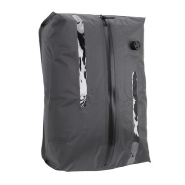 Imagem de AUNMAS Saco de Compressão de Cubo Hermético à Prova de água para Roupas, Cobertores de Cama, Ideal para Viagens, Acampamento, Preservação Hermética (21 litros)