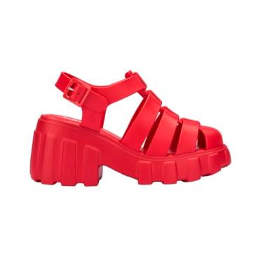 Imagem de Melissa Sandália feminina Meagan Fisherman, Vermelho, 37