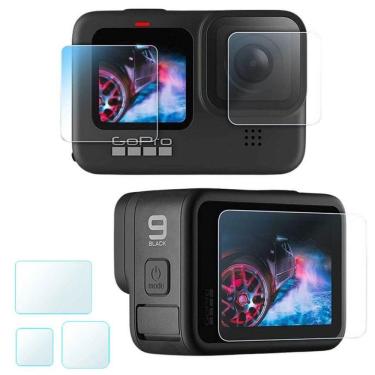 Imagem de Película De Vidro Lente E Lcd Frontal/traseiro Gopro 9/10/11/12