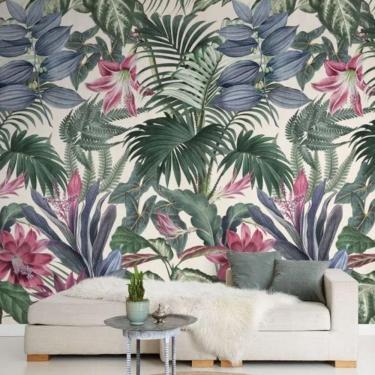 Imagem de Mural De Parede Wanderlust Folhagem Verde A46201