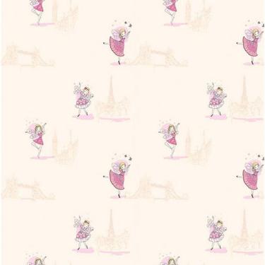 Imagem de Papel De Parede All Kids Fadas H2911803 Rolo 10m X 0,53m