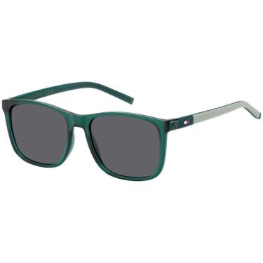 Imagem de Óculos de Sol Tommy Hilfiger Th 2120/S 1ED - Verde 50-Masculino