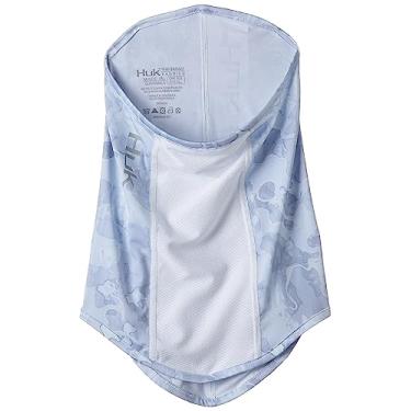 Imagem de HUK Polaina masculina atual com gola camuflada | Proteção do rosto com proteção solar FPS 30+, Kenai, One Size