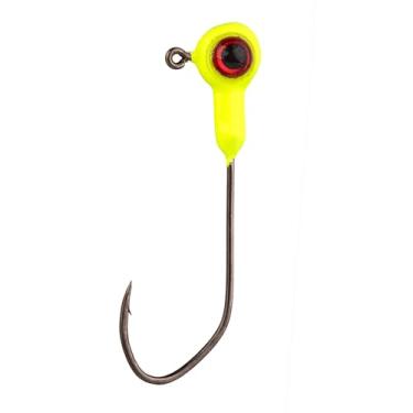 Imagem de XL Stiletto Jig Heads 1/16 Chartreuse