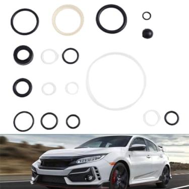 Imagem de Kit de ferramentas de vedação de reparo de macaco de piso, vedação de anel hidráulico horizontal de 3 toneladas com plugue de enchimento de óleo, conjunto completo de reparo de anéis de vedação de