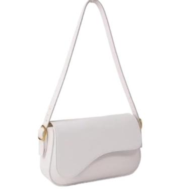 Imagem de Bolsa Feminina de Ombro, prática e complementa outfits diários e eventos(Branco)