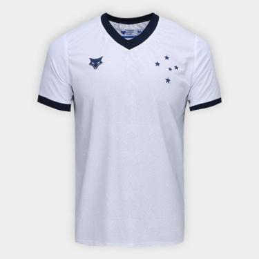 Imagem de Camisa Cruzeiro 2025 Masculina, Branco, G