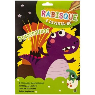 Imagem de Livro - Rabisque e Divirta-se! Dinossauros