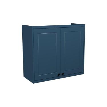 Imagem de Armário Aéreo P- Cozinha évora Ph 3123 C- 2 Portas 80cm Azul - Herval