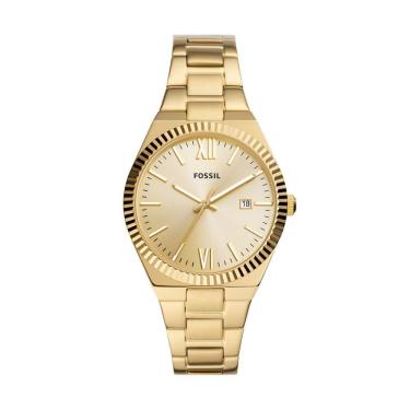 Imagem de Relógio Fossil Feminino Scarlette Dourado - Es5299-1dn Es5299-1dn