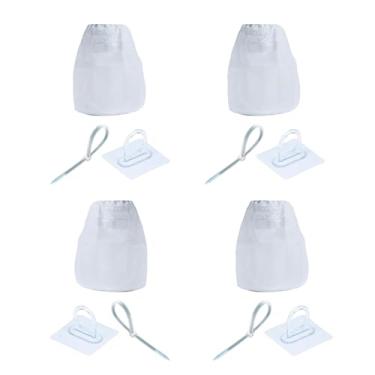 Imagem de SPONGL Sacos coletores de fiapos de ventilação para secadora de 3/4 peças para secar em ambientes internos e externos