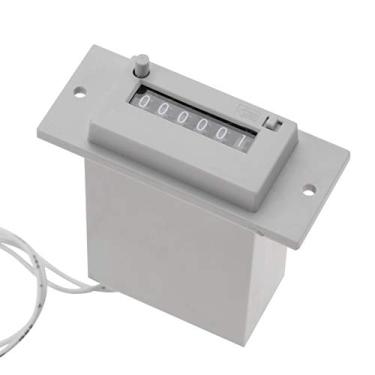 Imagem de EVGATSAUTO Contadores Eletromagnéticos de Seis Dígitos, Com Medição de Contagem de Alta Velocidade, Contagem Precisa e Pequeno Erro de Indicação, para Pulso Elétrico Amplamente Utilizado (AC220V)