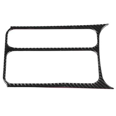 Imagem de aqxreight Suporte de Copo de água de Fibra de Carbono Tampa do Painel Frente Garrafa de café Adesivo de Acabamento Com Acabamento Brilhante e Sem Desbotamento Material de Fibra Copo de Superfície de