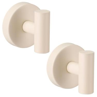 Imagem de warlve Ganchos de ventosa reutilizáveis resistentes para chuveiro - sem broca para banheiro/vidro/espelho/azulejos e superfícies metálicas e superfícies lisas não porosas para toalhas, roupões, buchas