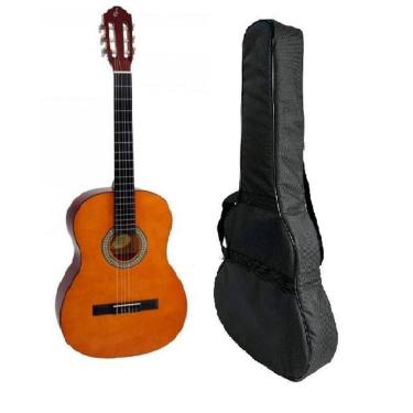 Imagem de Violao Giannini Acustico Nylon Start N14 Natural + Capa Luxo