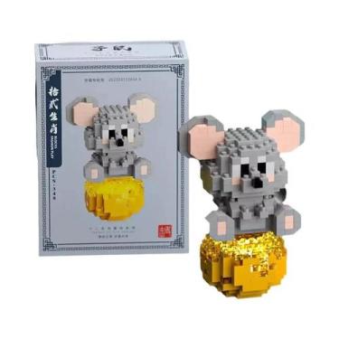 Imagem de Blocos De Montar Do Planeta Do Zodíaco Do Ano Do Dragão, Brinquedos Ed