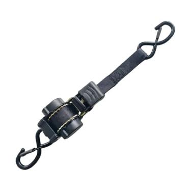 Imagem de Generic Cinta de catraca retrátil automática, cinta de carga ajustável de alto desempenho para motocicletas com ganchos para reboque e van, 180cm