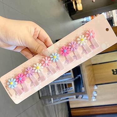 Imagem de ZJchao Conjunto de Grampos de Cabelo de Desenho Animado Com 10 Peças de Presilhas de Cabelo Coloridas Requintadas e Fofas para Meninas, Bebês, Crianças, Acessórios de para Festa de (Tipo 3)