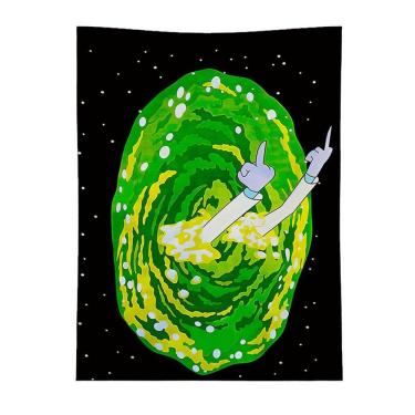 Imagem de Tapeçaria Black Hole Wall Room Aesthetic 150x130cm