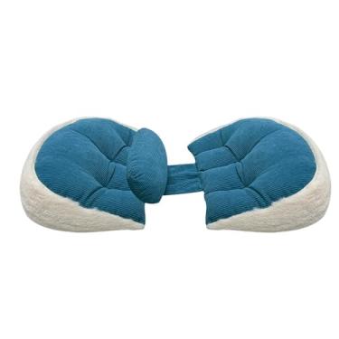 Imagem de Travesseiro para Gravidez Dormir de Maternidade Super Macio e Confortável Mulheres Grávidas Leve Ajustável Itens Essenciais com Sacola Lavanderia Lavável à Máquina Alivio Dor nas Caderas