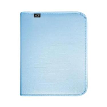 Imagem de Fichário Universitário 4 Argolas Sweet Com Estojo - Acp, Azul