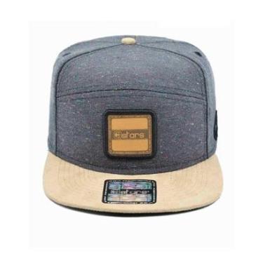 Imagem de Boné 6panel Snapback Aba Reta Algodão Casual E-stars-Masculino