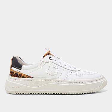 Imagem de Tênis Couro Democrata Denin Block Feminino-Feminino