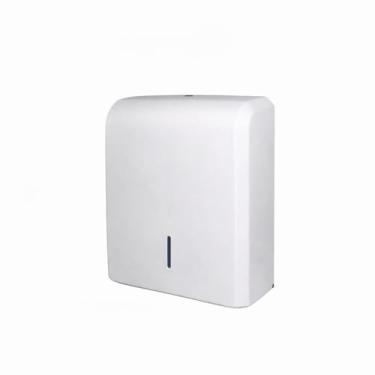 Imagem de Dispenser Papel Toalha Interfolha Nobre | Parede | Banheiros Comerciais e Residenciais (Branco)