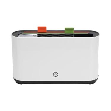 Imagem de Asixxsix Conjunto de Tábua de Corte Inteligente, Rack Organizador de Cozinha Higienizador Com Secagem de Ar Quente Tábuas de Cortar Codificadas de 2 Cores, Desinfetante Organizador de