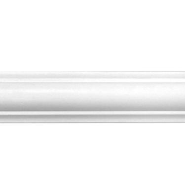 Imagem de Kit 72 Metros Lineares Rodameio em Poliestireno 2,3cm Floort Acessórios Branco