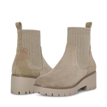 Imagem de Blondo Bota feminina Darren impermeável no tornozelo, Camurça de, 40