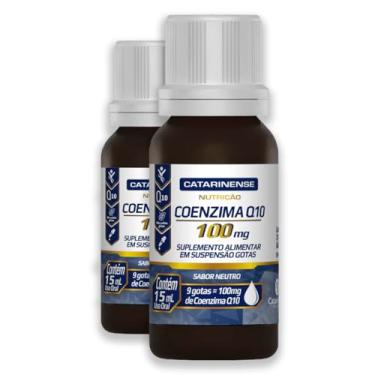 Imagem de Kit 2 Coenzima Q10 100mg Catarinense 15ml