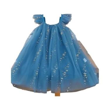 Imagem de Vestido De Festa De Aniversário De Verão Para Menina Bebê Sem Mangas, 