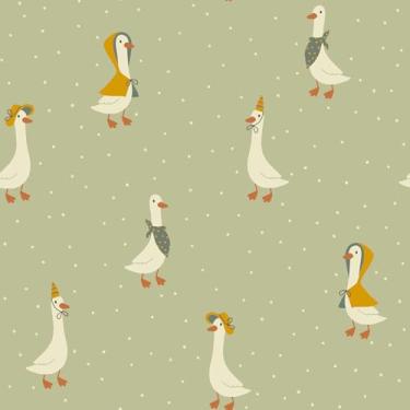 Imagem de HelloWall Descasque e cole papel de parede bonito de desenho animado removível à prova d'água para papel de parede de berçário fácil de cortar 44,5 cm x 998 cm