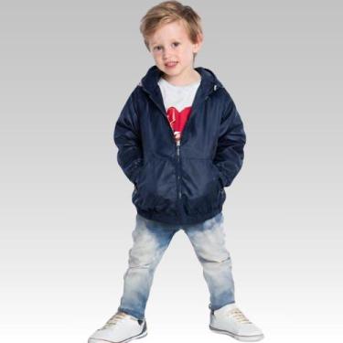 Imagem de Jaqueta Infantil Corta Vento Microfibra Confortável Moderna Kyly 10000