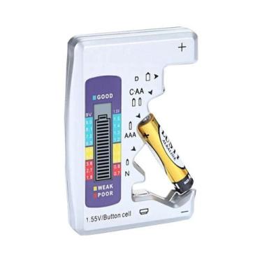 Imagem de Testador Digital De Baterias Com Display LCD Para Pilhas C, D, N, AA, 