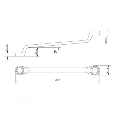 Imagem de Chave Estrela Tramontina Master 10x11mm Corpo Em Aço Especial Cromado