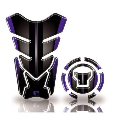 Imagem de Adesivo Protetor Tanque E Bocal Honda Acima 2018 Azul