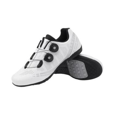 Imagem de Sapatos De Ciclismo Unissex Para Montanha E Estrada Com Solado De Borr