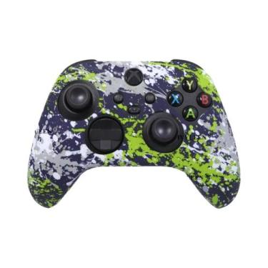 Imagem de Capa De Silicone Para Controle Xbox Series S X Com Grip Para Thumbstic